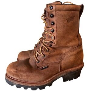 Red Wing LoggerMax waterproof Boot, men's 8.5